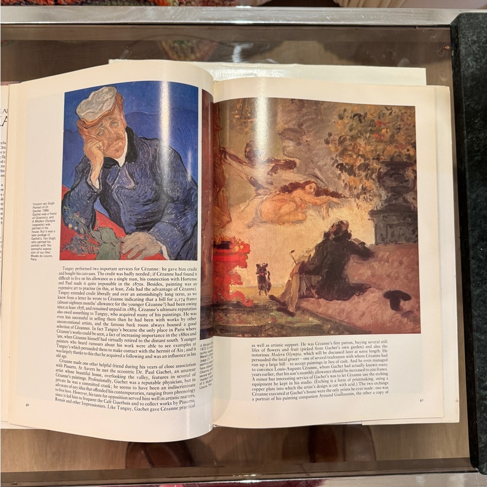 Vintage coffee table book - The Art of Cezanne by Nathaniel Harris - Picture 8 of 11